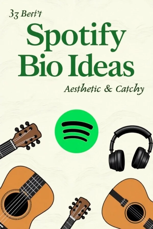 Best Spotify Bio Ideas (Aesthetic & Catchy)